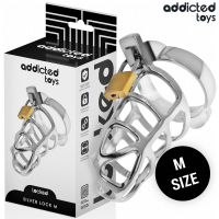 Клетка за пенис ADDICTED TOYS LOCKED - SILVER LOCK PENIS