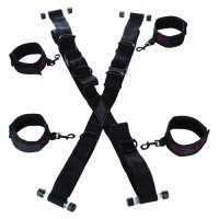 Белезници за врата CALEXOTICS - SCANDAL CROSS-SHAPED DOO
