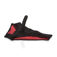 Слип харнес с дилдо CALEXOTICS - SCANDAL SET OF RED PANTIES WITH DILDO SIZE S/M