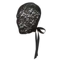 Маска CALEXOTICS - SCANDAL BLACK LACE BALALAVA WITH BOW