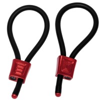 Електро пенис ринг ELECTRASTIM - PRESTIGE ELECTRA LOOPS ADJUSTABLE COCK RINGS RED