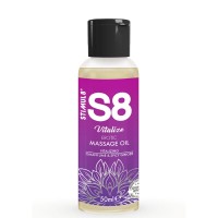 Масажно олио STIMUL8 - S8 VITALIZE EROTIC MASSAGE OIL LIME 50 ML