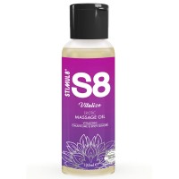 Масажно олио STIMUL8 - S8 VITALIZE LIME MASSAGE OIL 125 ML