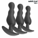 Комплект анални разширители ADDICTED TOYS - SET OF 3 ANAL PLUG SILICONE MODEL 1
