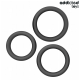 Комплект пенис рингове ADDICTED TOYS - SET OF FLAT SILICONE RINGS