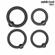 Комплект пенис рингове ADDICTED TOYS - SET OF PRESSURE SILICONE RINGS