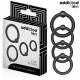 Комплект пенис рингове ADDICTED TOYS - SET OF PRESSURE SILICONE RINGS
