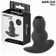 Анален тунел ADDICTED TOYS - HOLLOW ANAL PLUG SILICONE SIZE S 7.3 CM