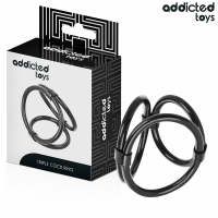 Пенис ринг ADDICTED TOYS - TRIPLE PENIS RING