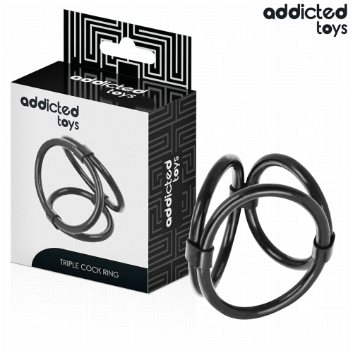 Пенис ринг ADDICTED TOYS - TRIPLE PENIS RING | ADDICTED TOYS Пенис ринг ADDICTED TOYS - TRIPLE PENIS RING