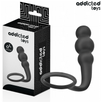 Анален разширител с пенис ринг ADDICTED TOYS - ANAL PLUG