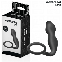 Анален разширител с пенис ринг ADDICTED TOYS - ANAL PLUG