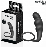 Анален разширител с пенис ринг ADDICTED TOYS - ANAL PLUG