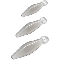 Анални разширители TOYJOY - ANAL PLAY 3-PIECE TRANSPARENT FINGER RIMMER