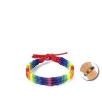 Гривна PRIDE - RAINBOW FLAG BRAIDED BRACELET
