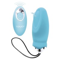 Вибратор TOYJOY - HAPPINESS I'M SO EGGCITED REMOTE CONTROL VIBRATOR BLUE