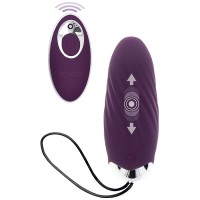 Вибратор TOYJOY - HAPPINESS KNOCK KNOCK EGGSTAVAGANT VIBRATOR WITH REMOTE CONTROL PURPLE
