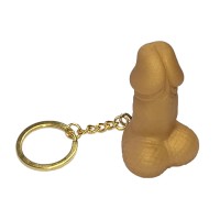 Ключодържател свирка DIABLO PICANTE - PENIS SHAPED WHISTLE KEYRING GOLD COLOR