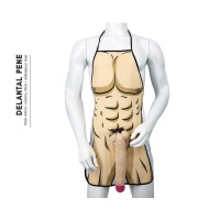 Кухненска престилка DIABLO PICANTE - 3D PENIS APRON MUSCULAR AND BOLD