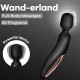 Масажор SATISFYER - WAND ERLAND VIBRATING MASSAGER BLACK