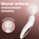 Масажор SATISFYER - WAND ERLAND VIBRATING MASSAGER WHITE