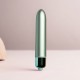 Мини вибратор ROCKS-OFF - RO-90 AQUA LILY VIBRATING BULLET WATER GREEN