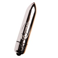 Мини вибратор ROCKS-OFF - RO-80 CHROME VIBRATING BULLET 