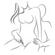 Мини вибратор ROCKS-OFF - RO-90 PARLOUR PRINCE VIBRATING BULLET PURPLE