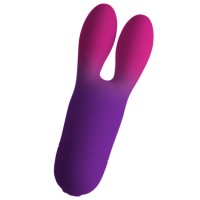 Вибратор ROCKS- OFF - GLO-GIRL BUNNY PURPLE FLEXIBLE VIBRATOR