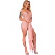Бельо LIVCO CORSETTI FASHION - HYEONA 1710 BABYDOLL + THONG ROSE XL