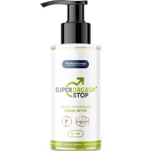 Интимен гел за мъже MEDICA GROUP - SUPER ORGASM STOP INTIMATE GEL FOR MEN 150 ML