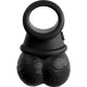 Пенис ринг KING COCK - THE CROWN JEWELS WEIGHTED SWINGING BALLS SILICONE