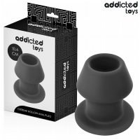 Анален тунел ADDICTED TOYS - EXTREME HOLLOW ANAL PLUG SILICONE SIZE L 10.4 CM
