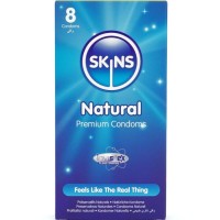 Презервативи SKINS - NATURAL PREMIUM CONDOMS PACK 8 Презервативи SKINS - NATURAL PREMIUM CONDOMS PACK 8