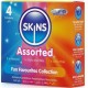 Презервативи SKINS - ASSORTED PREMIUM CONDOMS PACK 4