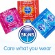Презервативи SKINS - ASSORTED PREMIUM CONDOMS PACK 4