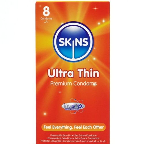 Презервативи SKINS - ULTRA THIN PREMIUM CONDOMS PACK 8