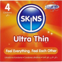 Презервативи SKINS - ULTRA THIN PREMIUM CONDOMS PACK 4 Презервативи SKINS - ULTRA THIN PREMIUM CONDOMS PACK 4