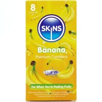 Презервативи SKINS - BANANA PREMIUM CONDOMS PACK 8 Презервативи SKINS - BANANA PREMIUM CONDOMS PACK 8
