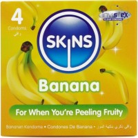 Презервативи SKINS - BANANA PREMIUM CONDOMS PACK 4 Презервативи SKINS - BANANA PREMIUM CONDOMS PACK 4