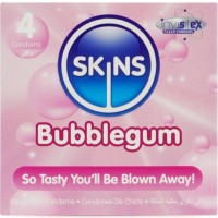 Презервативи SKINS - BUBBLEGUM PREMIUM CONDOMS PACK 4 Презервативи SKINS - BUBBLEGUM PREMIUM CONDOMS PACK 4