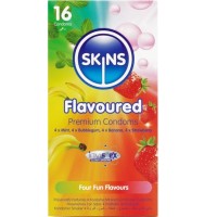Презервативи SKINS - MULTI FLAVORS PREMIUM CONDOMS PACK Презервативи SKINS - MULTI FLAVORS PREMIUM CONDOMS PACK