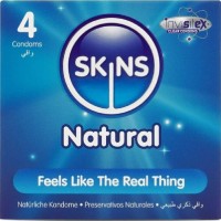 Презервативи SKINS - NATURAL PREMIUM CONDOMS PACK 4 Презервативи SKINS - NATURAL PREMIUM CONDOMS PACK 4