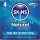 Презервативи SKINS - NATURAL PREMIUM CONDOMS PACK 4