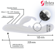 Вибратор IBIZA - VIBRATING RABBIT WITH PULSATION | IBIZA TECHNOLOGY Вибратор IBIZA - VIBRATING RABBIT WITH PULSATION