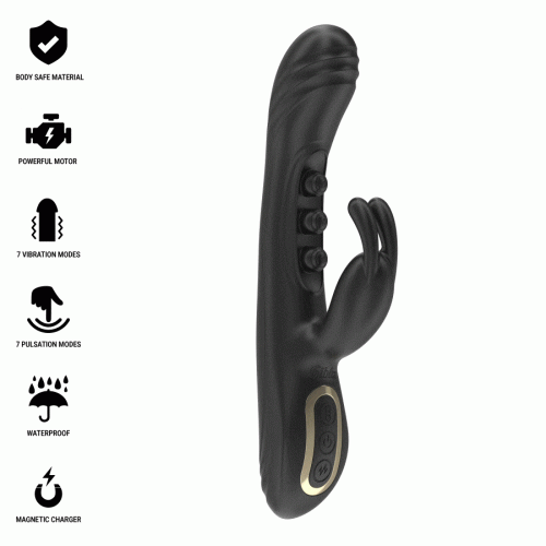 Вибратор IBIZA - VIBRATING RABBIT WITH PULSATION | IBIZA TECHNOLOGY Вибратор IBIZA - VIBRATING RABBIT WITH PULSATION
