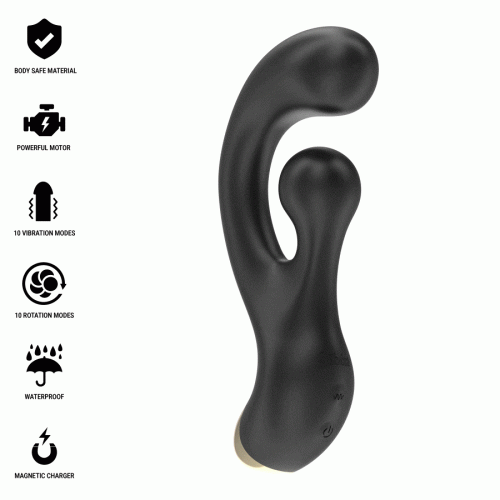 Стимулатор IBIZA - VIBRATING & ROTATING STIMULATOR