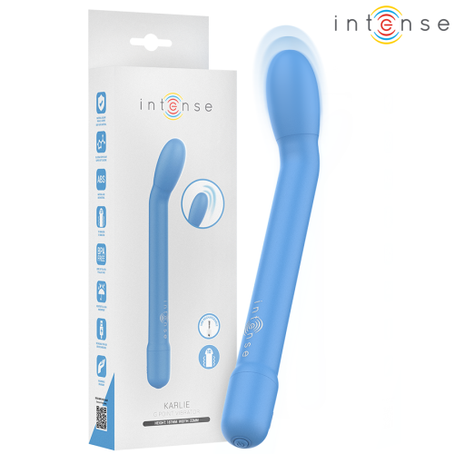 Стимулатор за G-точка INTENSE - KARLIE RECHARGEABLE G-SPOT STIMULATOR BLUE | INTENSE - INTENSE TOYS - INTENSE FUN Стимулатор за G-точка INTENSE - KARLIE RECHARGEABLE G-SPOT STIMULATOR BLUE