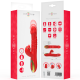 Вибратор INTENSE - THALIA VIBRATION & THRUST & TAPPING RED | INTENSE - INTENSE TOYS - INTENSE FUN Вибратор INTENSE - THALIA VIBRATION & THRUST & TAPPING RED