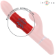Вибратор INTENSE - LELE MULTIFUNCTION VIBRATOR ROTATING & OSCILLATION & STIMULATION RED